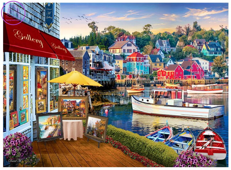 ANATOLIAN Puzzle Přístavní galerie 1000 dílků