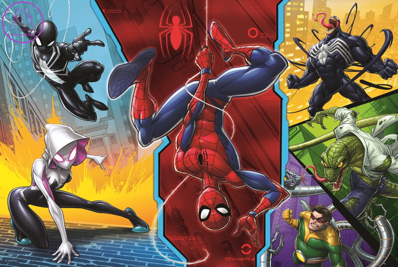 TREFL Puzzle Spiderman 100 dílků TREFL Puzzle Spiderman 100 dílků