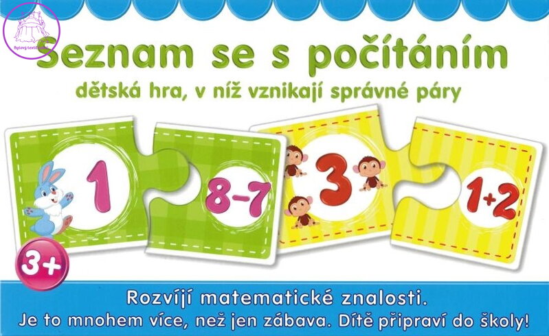 DOHÁNY Puzzle dvojice Seznam se s počítáním