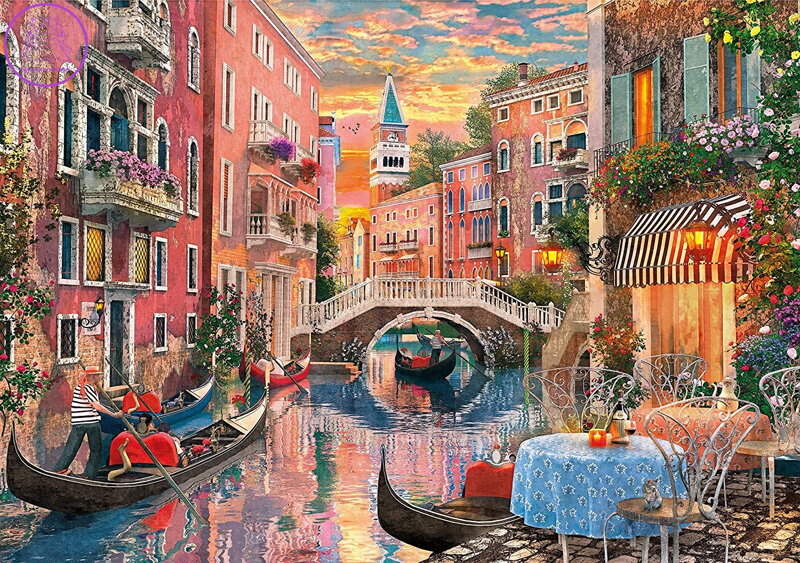 CLEMENTONI Puzzle Západ slunce v Benátkách 6000 dílků CLEMENTONI Puzzle Západ slunce v Benátkách 6000 dílků