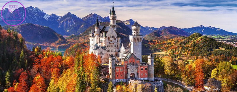 RAVENSBURGER Panoramatické puzzle Zámek Neuschwanstein 1000 dílků RAVENSBURGER Panoramatické puzzle Zámek Neuschwanstein 1000 dílků
