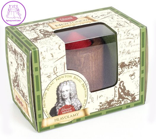 PROFESSOR PUZZLE Dřevěný hlavolam Great Minds: Newtonova zemská přitažlivost