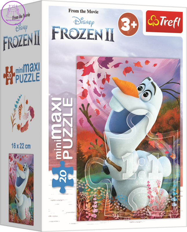 TREFL Puzzle Ledové království 2: Olaf 20 dílků TREFL Puzzle Ledové království 2: Olaf 20 dílků