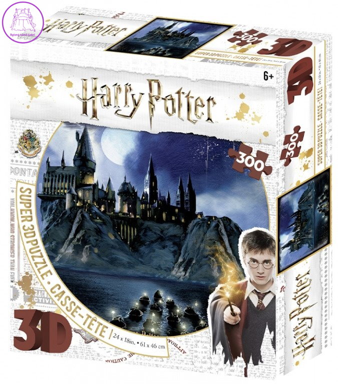 PRIME 3D Puzzle Harry Potter: Noční Bradavice 3D 300 dílků PRIME 3D Puzzle Harry Potter: Noční Bradavice 3D 300 dílků