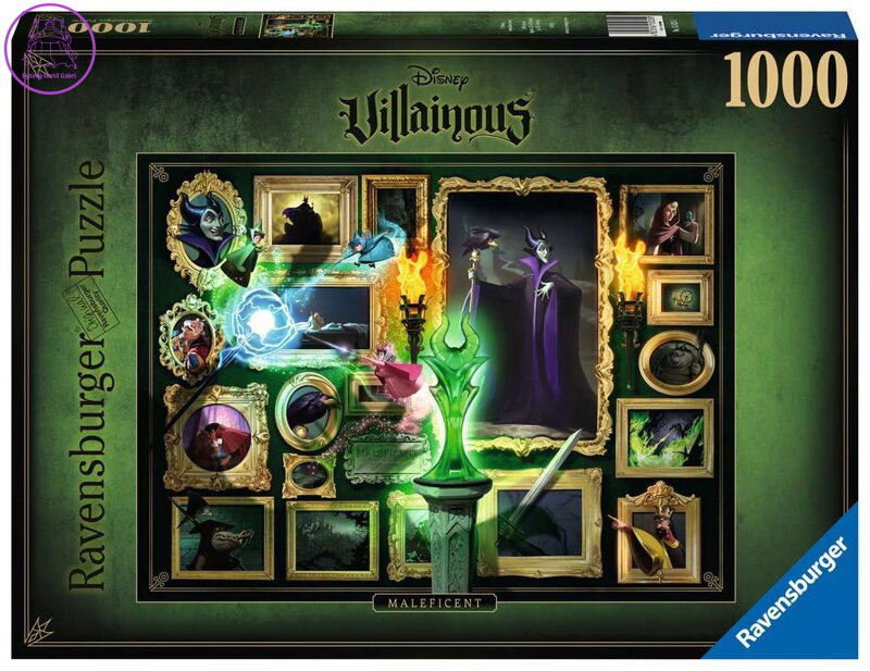 RAVENSBURGER Puzzle Disney Villainous: Zloba 1000 dílků RAVENSBURGER Puzzle Disney Villainous: Zloba 1000 dílků