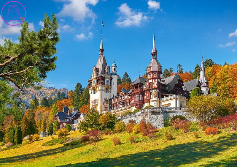 CASTORLAND Puzzle Zámek Peles, Rumunsko 500 dílků CASTORLAND Puzzle Zámek Peles, Rumunsko 500 dílků