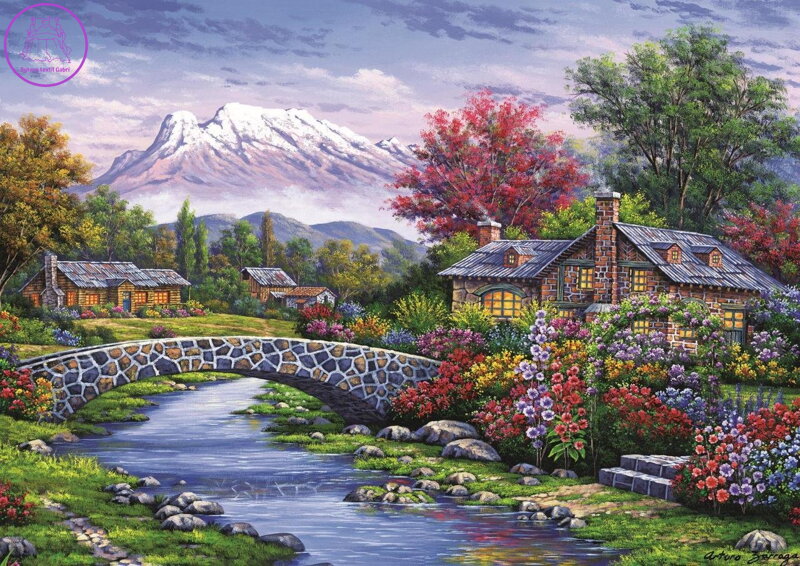 ART PUZZLE Puzzle Obloukový most 500 dílků