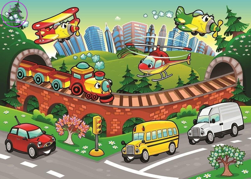 ART PUZZLE Puzzle Doprava 50 dílků ART PUZZLE Puzzle Doprava 50 dílků