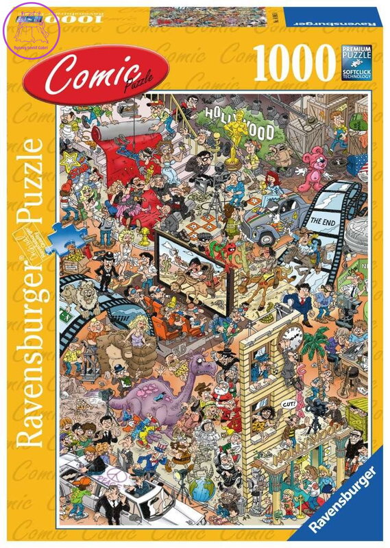 RAVENSBURGER Puzzle Hollywood 1000 dílků RAVENSBURGER Puzzle Hollywood 1000 dílků