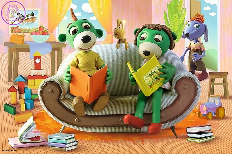 Puzzle Treflíci: Společné čtení 60 dílků Puzzle Treflíci: Společné čtení 60 dílků