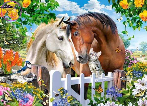 CASTORLAND Puzzle Nejlepší přátelé 100 dílků CASTORLAND Puzzle Nejlepší přátelé 100 dílků