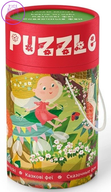 DODO Puzzle Lesní víly 120 dílků DODO Puzzle Lesní víly 120 dílků