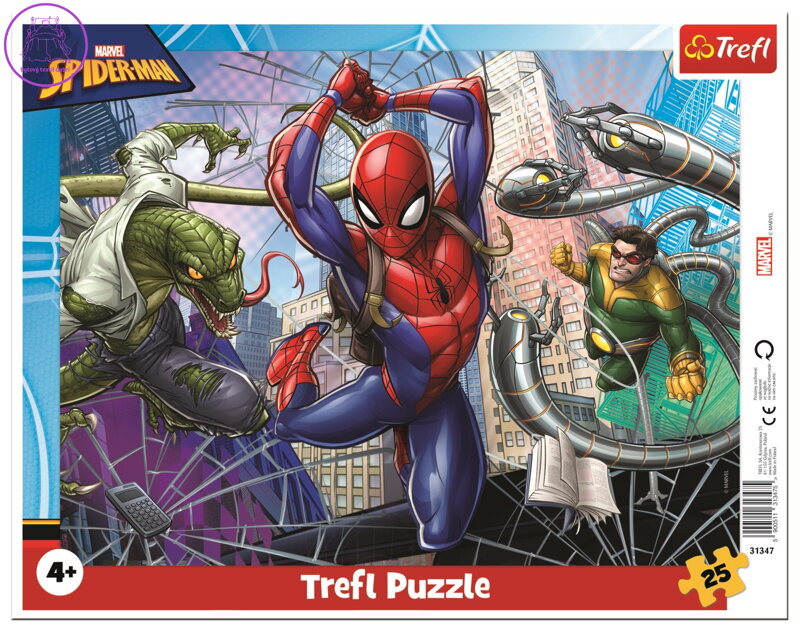 TREFL Puzzle Spiderman 25 dílků TREFL Puzzle Spiderman 25 dílků