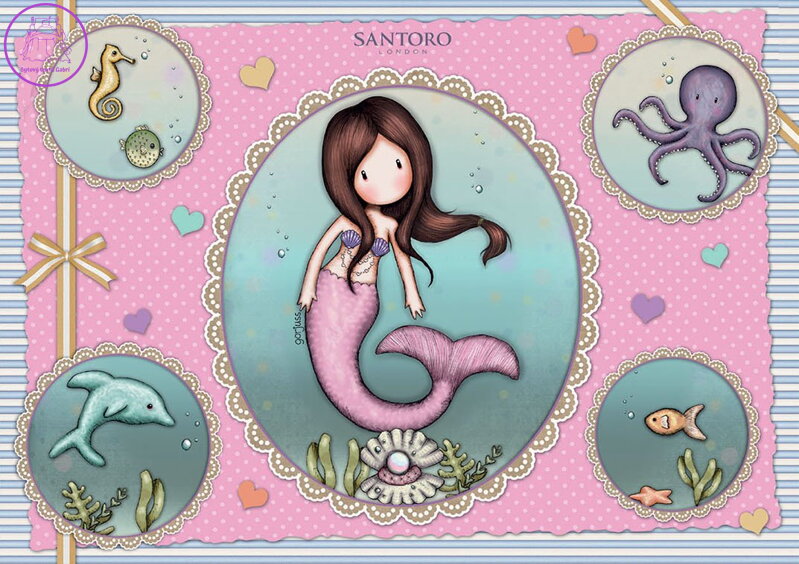 EDUCA Puzzle Santoro: So Nice to Sea You 300 dílků EDUCA Puzzle Santoro: So Nice to Sea You 300 dílků