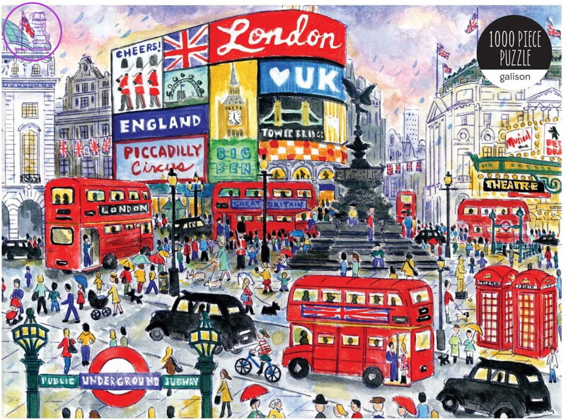 GALISON Puzzle Londýn 1000 dílků GALISON Puzzle Londýn 1000 dílků