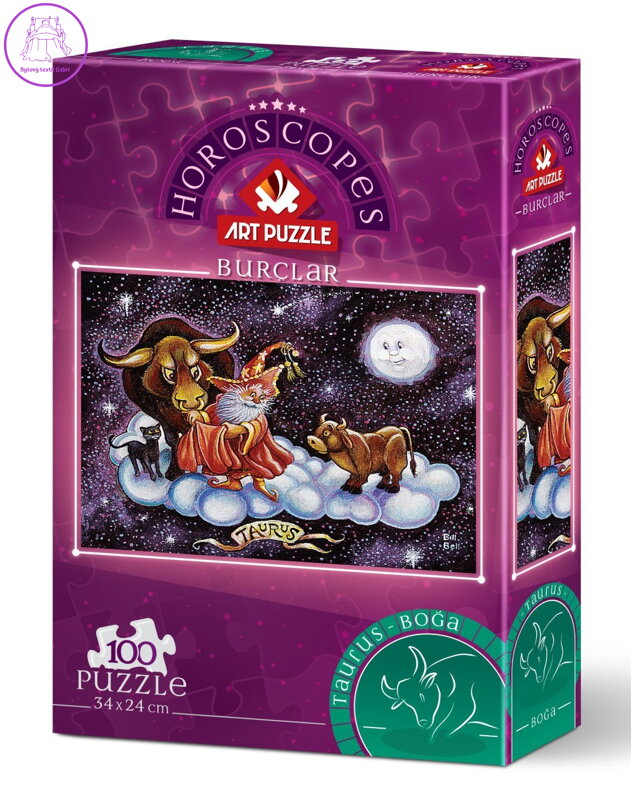 ART PUZZLE Puzzle Znamení zvěrokruhu: Býk 100 dílků ART PUZZLE Puzzle Znamení zvěrokruhu: Býk 100 dílků