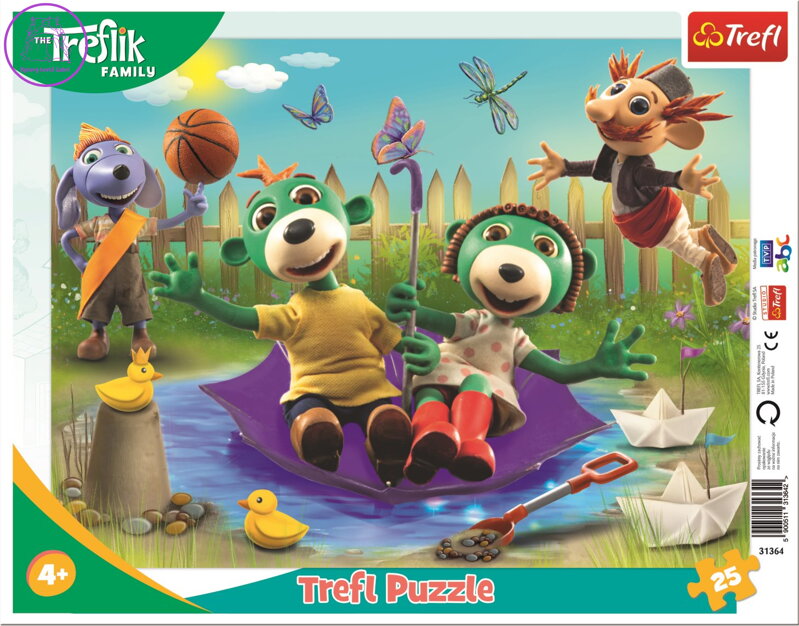 Puzzle Treflíci 25 dílků Puzzle Treflíci 25 dílků