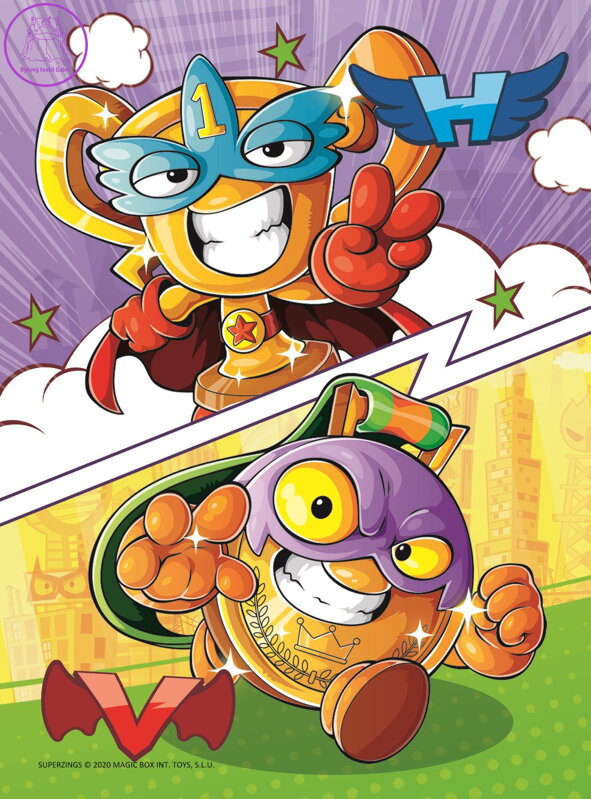 TREFL Puzzle Kid Kazoom a Super Zings: Do akce 20 dílků
