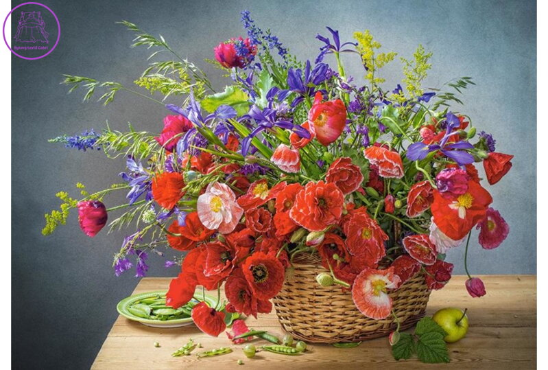 CASTORLAND Puzzle Kytice vlčích máků 500 dílků