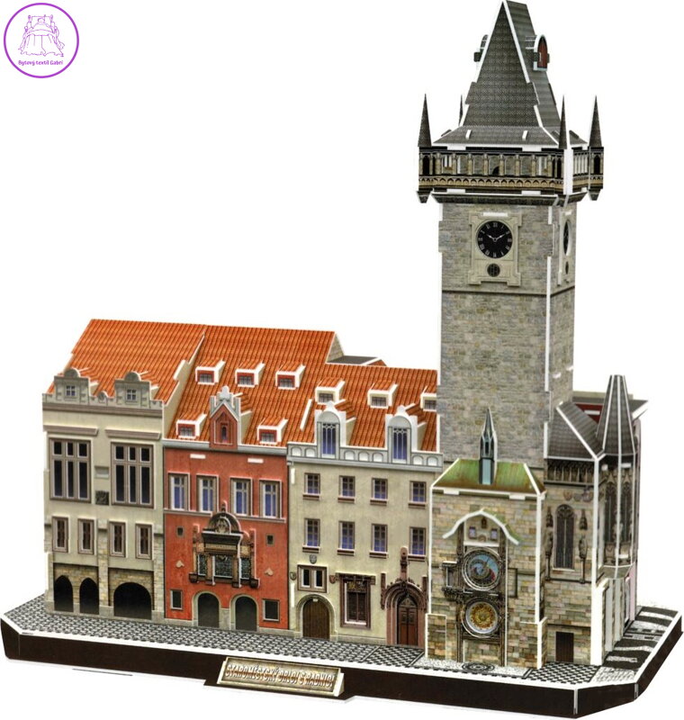 CUBICFUN 3D puzzle Staroměstský orloj s radnicí 137 dílků CUBICFUN 3D puzzle Staroměstský orloj s radnicí 137 dílků