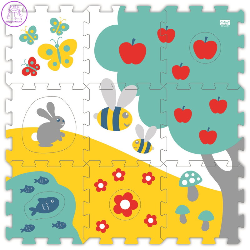 TREFL Moje první pěnové puzzle Louka (29,5x29,5) TREFL Moje první pěnové puzzle Louka (29,5x29,5)