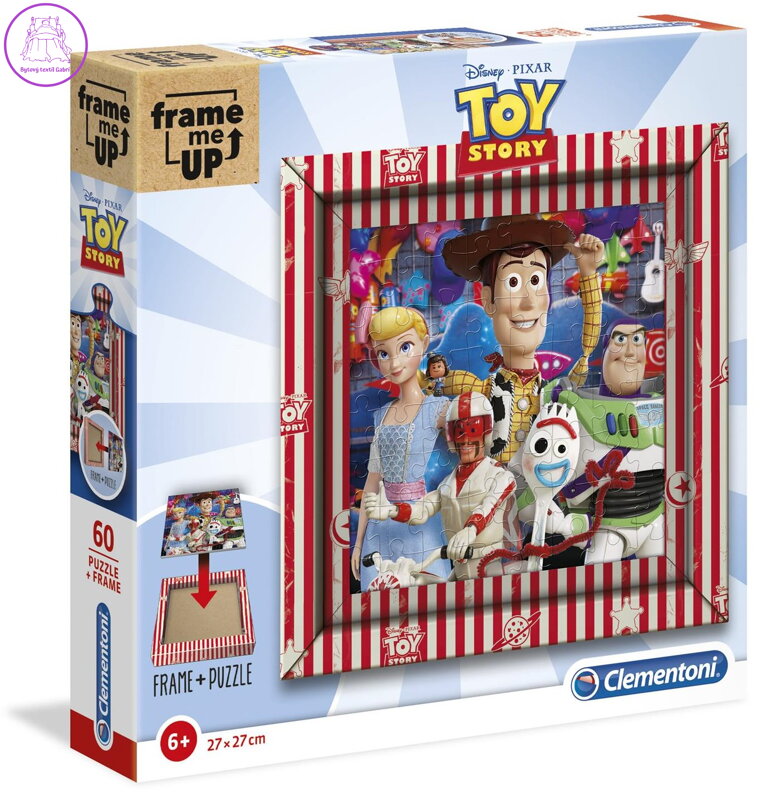 CLEMENTONI Puzzle Frame Me Up Toy Story 60 dílků CLEMENTONI Puzzle Frame Me Up Toy Story 60 dílků