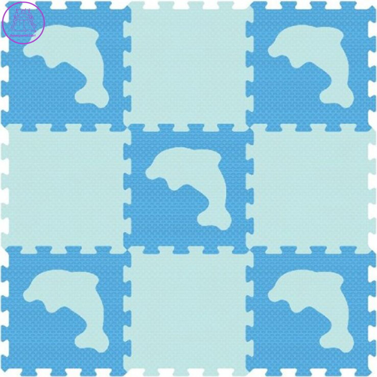 SUN TA TOYS Pěnové puzzle Delfíni S4 (30x30) SUN TA TOYS Pěnové puzzle Delfíni S4 (30x30)