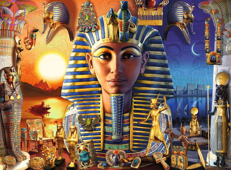 RAVENSBURGER Puzzle Starý Egypt XXL 300 dílků RAVENSBURGER Puzzle Starý Egypt XXL 300 dílků