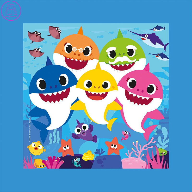 CLEMENTONI Puzzle Frame Me Up Baby Shark 60 dílků CLEMENTONI Puzzle Frame Me Up Baby Shark 60 dílků