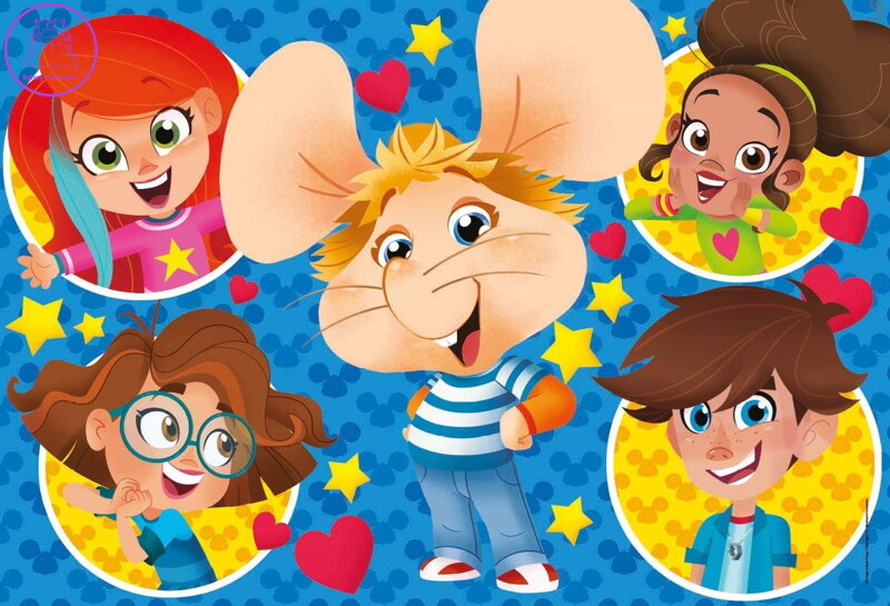 CLEMENTONI Puzzle Myšák Gigio MAXI 24 dílků CLEMENTONI Puzzle Myšák Gigio MAXI 24 dílků