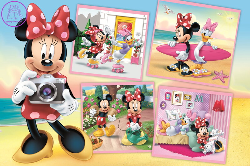 TREFL Puzzle Půvabná Minnie 60 dílků TREFL Puzzle Půvabná Minnie 60 dílků