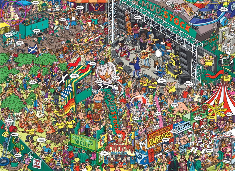 EUROGRAPHICS Puzzle Jejda! XL 500 dílků