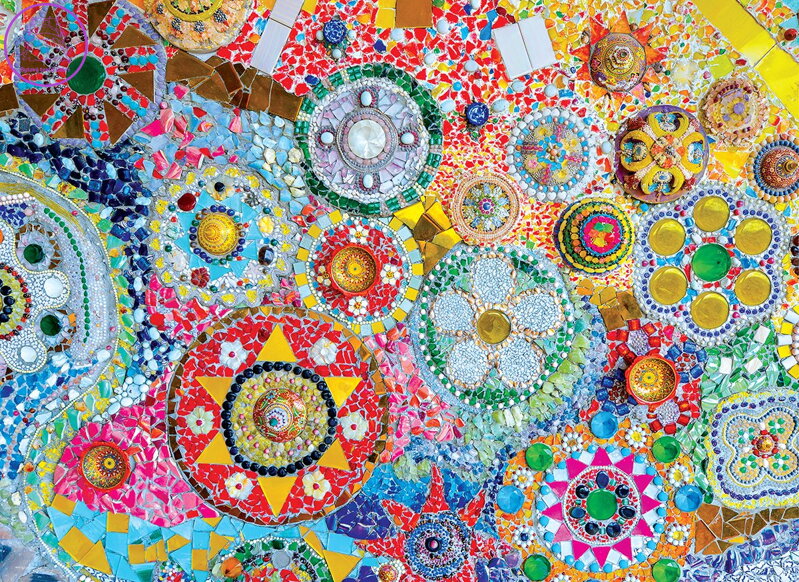 EUROGRAPHICS Puzzle Thajská mozaika 1000 dílků EUROGRAPHICS Puzzle Thajská mozaika 1000 dílků
