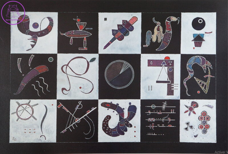 BLUEBIRD Puzzle Quinze - Patnáct, 1959, 1000 dílků BLUEBIRD Puzzle Quinze - Patnáct, 1959, 1000 dílků