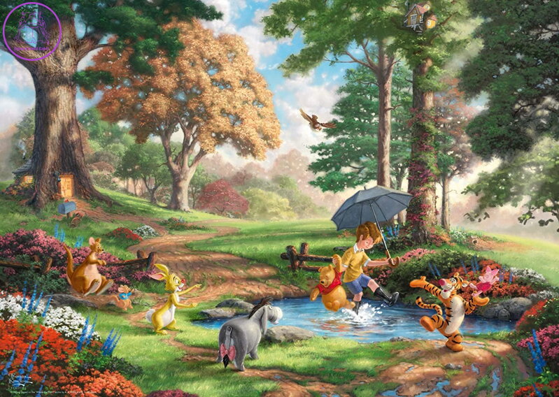 SCHMIDT Puzzle Medvídek Pú 1000 dílků SCHMIDT Puzzle Medvídek Pú 1000 dílků