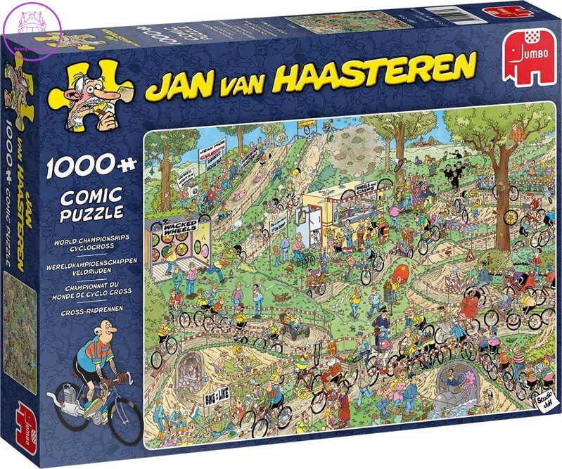JUMBO Puzzle JvH Světový šampionát v cyklokrosu 1000 dílků