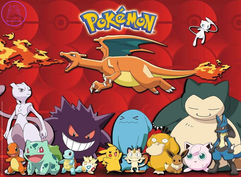 RAVENSBURGER Puzzle Můj oblíbený Pokémon XXL 100 dílků RAVENSBURGER Puzzle Můj oblíbený Pokémon XXL 100 dílků