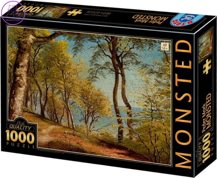 D-TOYS Puzzle Břízy na pobřeží 1000 dílků