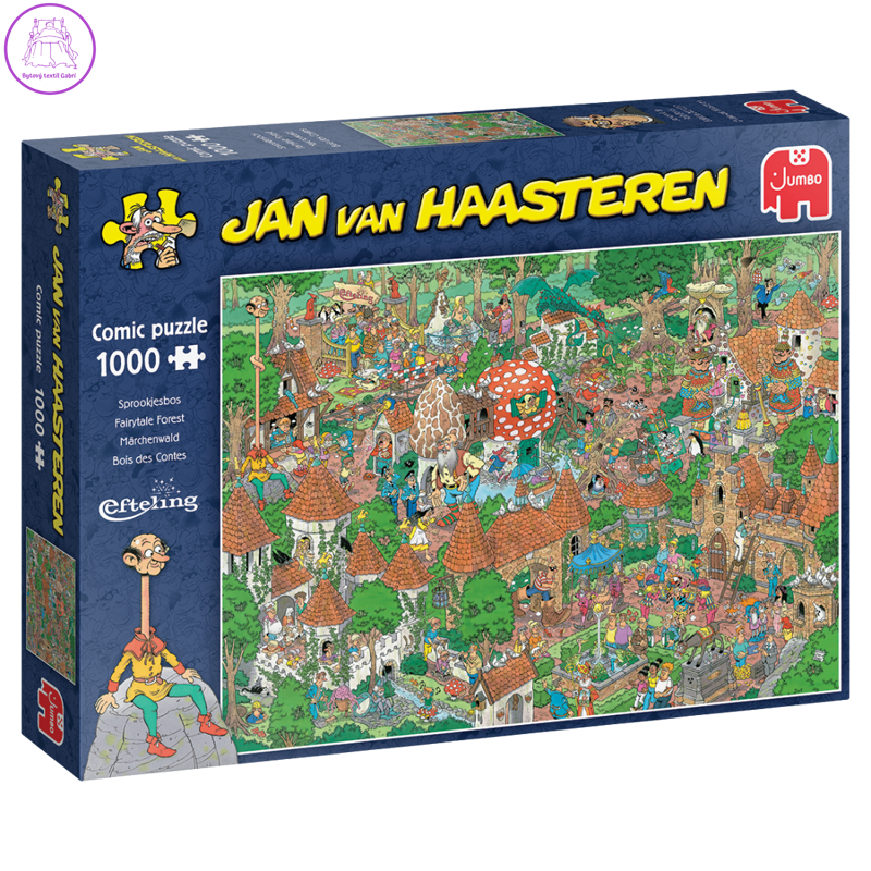 JUMBO Puzzle JvH Pohádkový les Efteling 1000 dílků