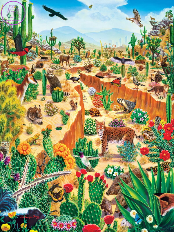 MASTERPIECES Puzzle Poslední oáza 550 dílků MASTERPIECES Puzzle Poslední oáza 550 dílků