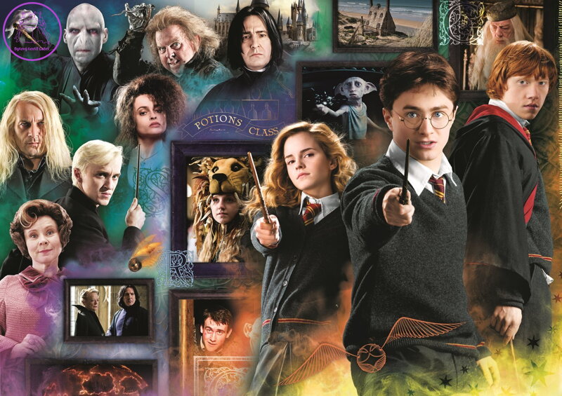 TREFL Puzzle Harry Potter: Kouzelnický svět 1000 dílků TREFL Puzzle Harry Potter: Kouzelnický svět 1000 dílků