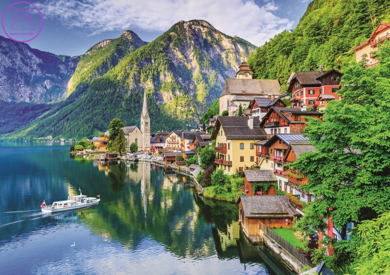 TREFL Puzzle Hallstatt, Rakousko 1000 dílků