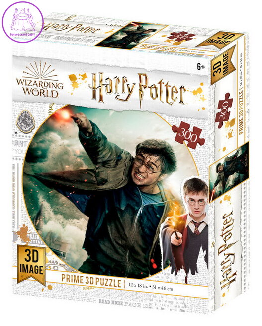 PRIME 3D Puzzle Harry Potter: Harry 3D 300 dílků