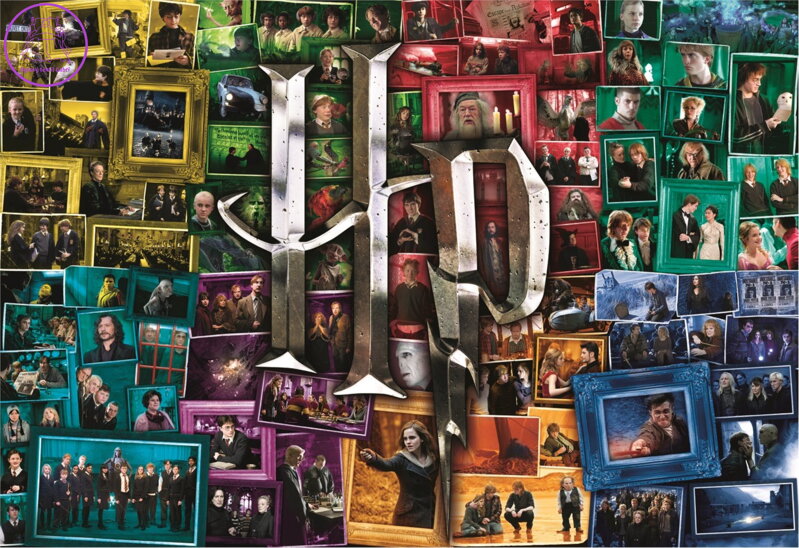 TREFL Puzzle Harry Potter: Svět Harryho Pottera 1500 dílků TREFL Puzzle Harry Potter: Svět Harryho Pottera 1500 dílků