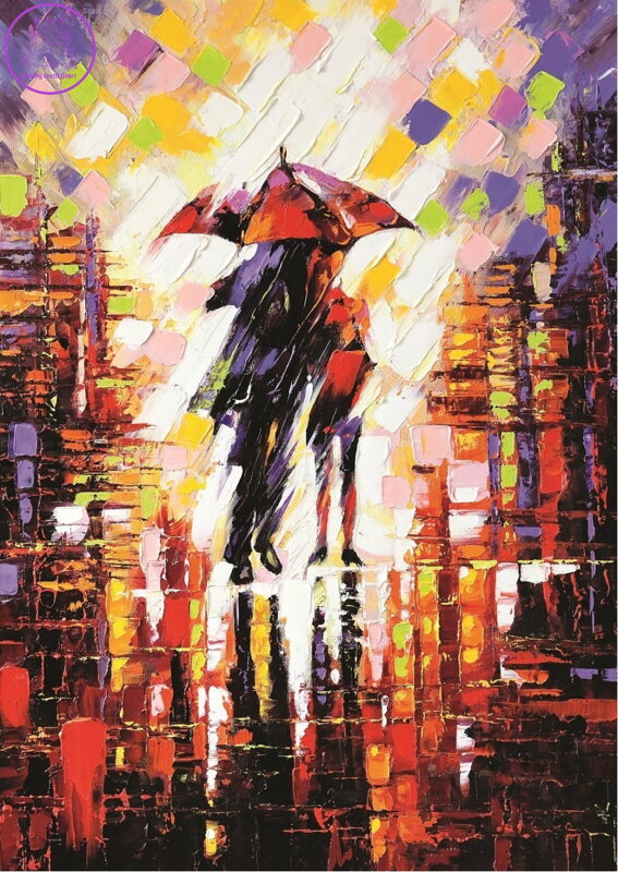 ART PUZZLE Puzzle Láska pod deštníkem 500 dílků ART PUZZLE Puzzle Láska pod deštníkem 500 dílků