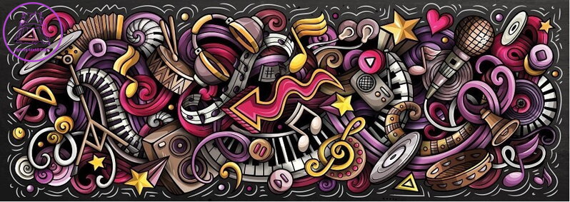 ART PUZZLE Panoramatické puzzle Prvky rytmu 1000 dílků ART PUZZLE Panoramatické puzzle Prvky rytmu 1000 dílků