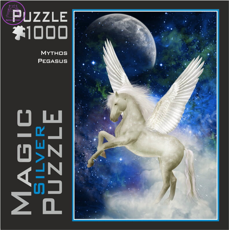 M.I.C. Metalické puzzle Pegas 1000 dílků M.I.C. Metalické puzzle Pegas 1000 dílků
