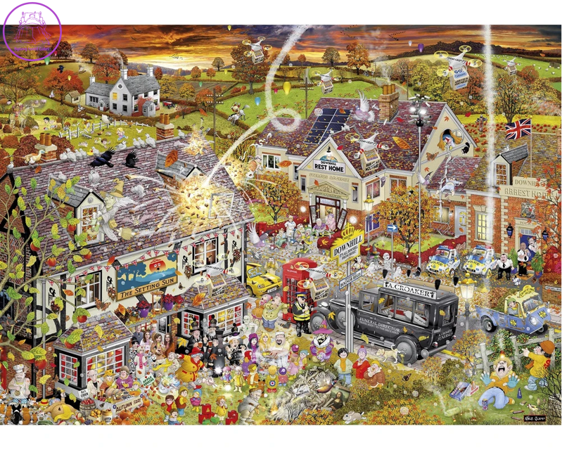 GIBSONS Puzzle Miluji podzim 1000 dílků GIBSONS Puzzle Miluji podzim 1000 dílků