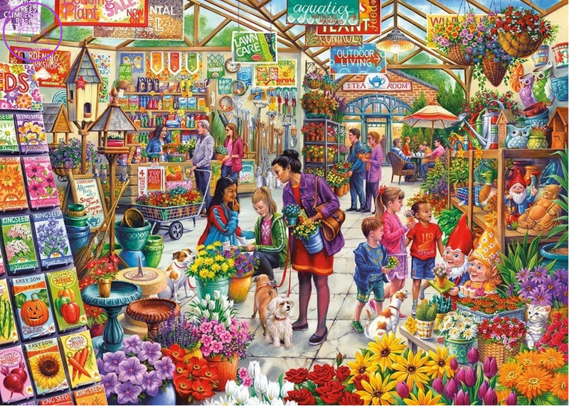 GIBSONS Puzzle Zahradníkovo potěšení 1000 dílků GIBSONS Puzzle Zahradníkovo potěšení 1000 dílků