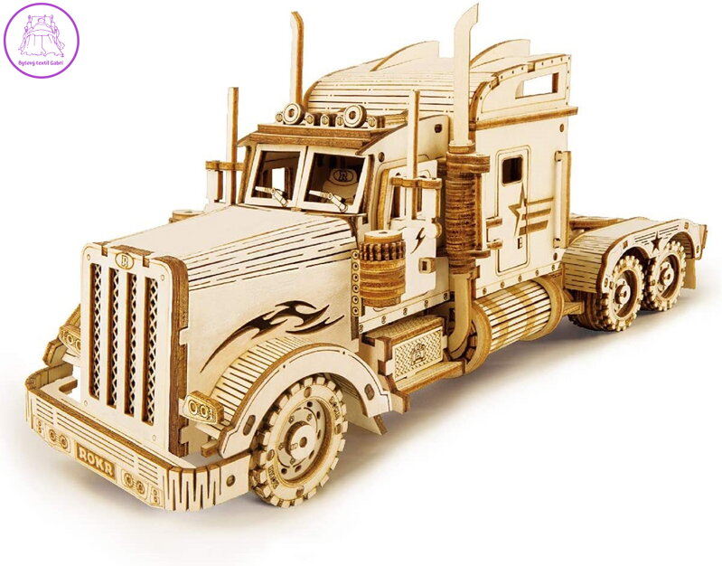 ROBOTIME Rokr 3D dřevěné puzzle Heavy Truck 286 dílků